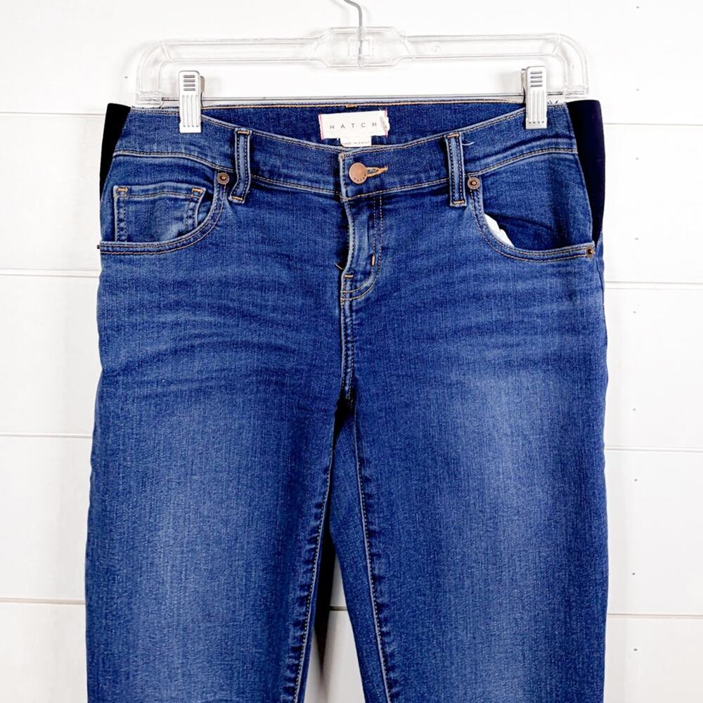 Hatch Maternity Under the Bump Slim  Skinny Jeans Size 26 MSRP $198 - Picture 5 of 10
